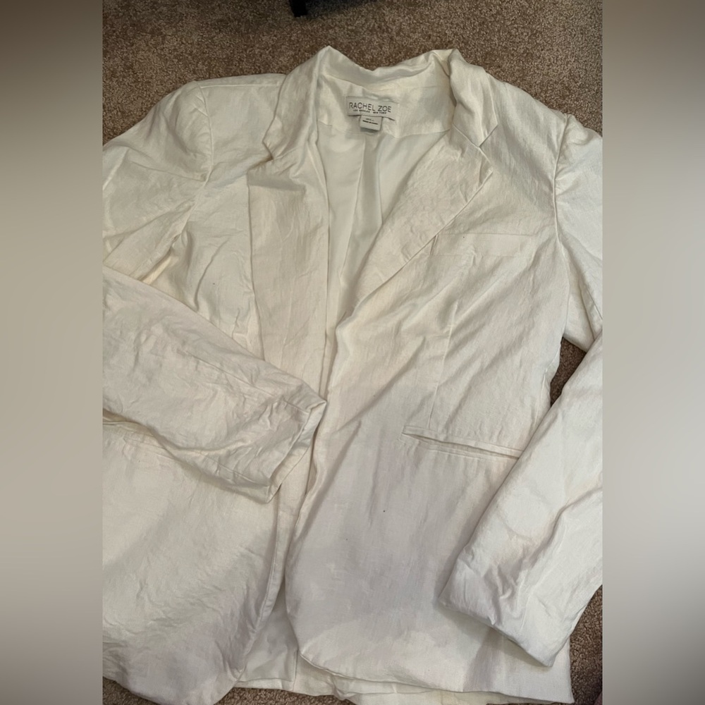 Rachel Zoe Linen Blazer